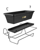 Green Basics All In 1 Trough Black 50CM