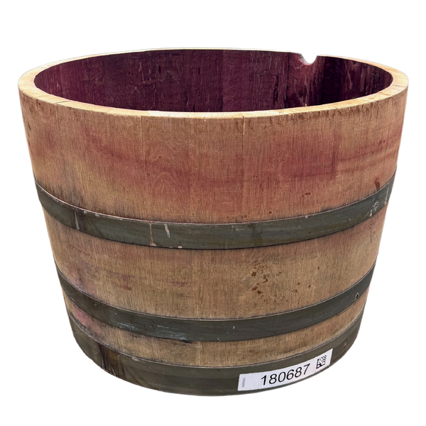 Half Wine Barrel