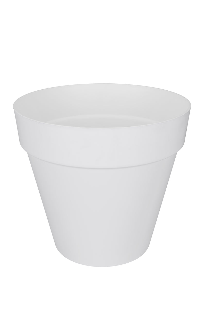 Loft Round Pot White 40CM