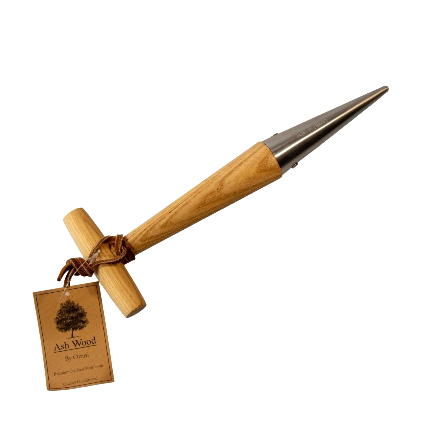 Dibble Rake Stainless Steel Dibble With Ash Handle