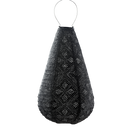 Solar Lantern Drop Topaz Dark Grey 28CM