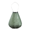 Solar Lantern Tulip Bazaar Sage Green 20CM