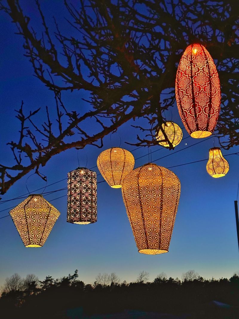 Solar Lantern Balloon Occult Copper 20CM