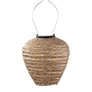 Solar Lantern Balloon Mandela Gold 20CM