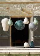 Solar Lantern Tulip Bazaar Sage Green 20CM