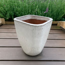 Palmers Branded Glazed Square Tall Pot - M
