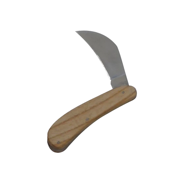 Stainless Steel Gardeners Knife With Ash Handle