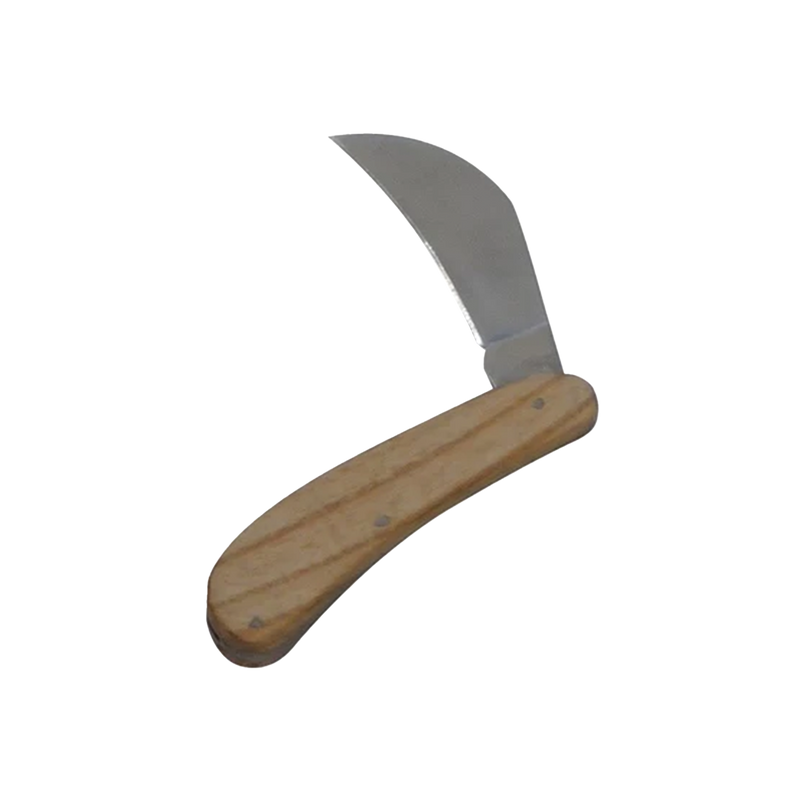 Stainless Steel Gardeners Knife With Ash Handle