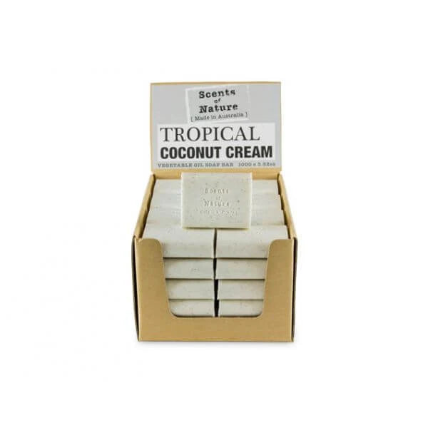 Tropical Coconut Cream Soap Bar - 100G