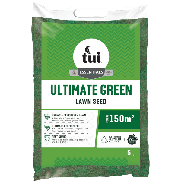 Tui Ultimate Green Lawn Seed - 5KG