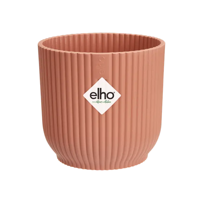 Elho Vibes Fold Round Pink - 14cm