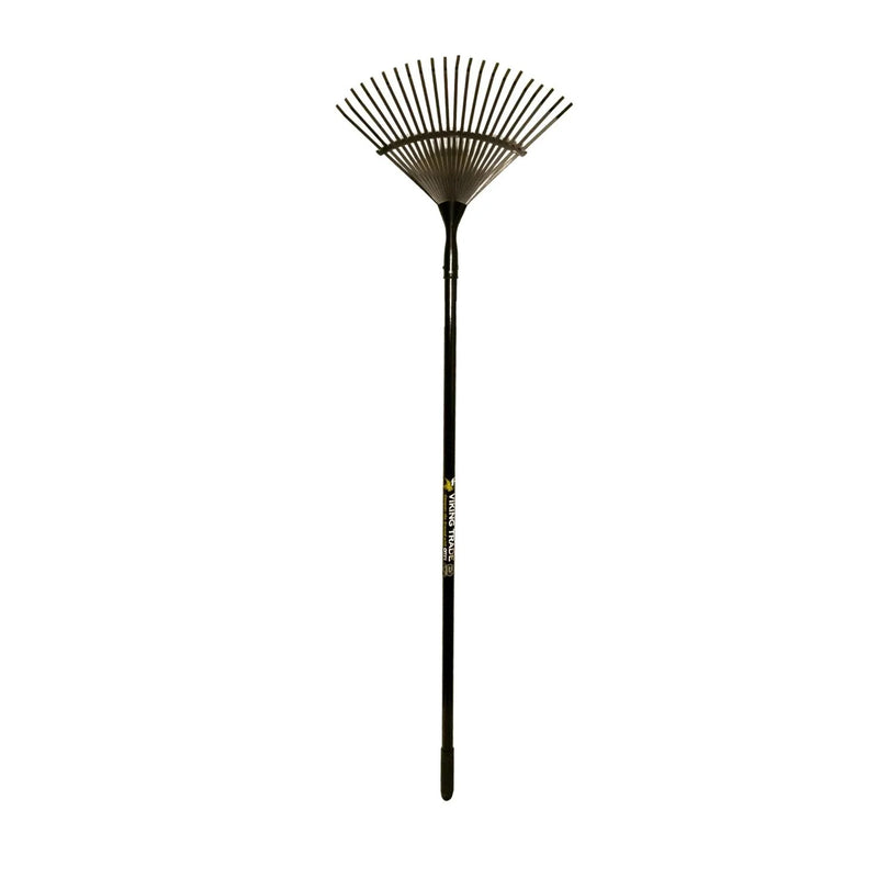 VIKING LEAF RAKE - PLASTIC HEAD x 20 TINE