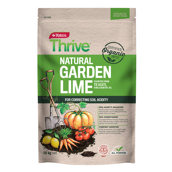 Yates Thrive Natural Garden Lime 10KG