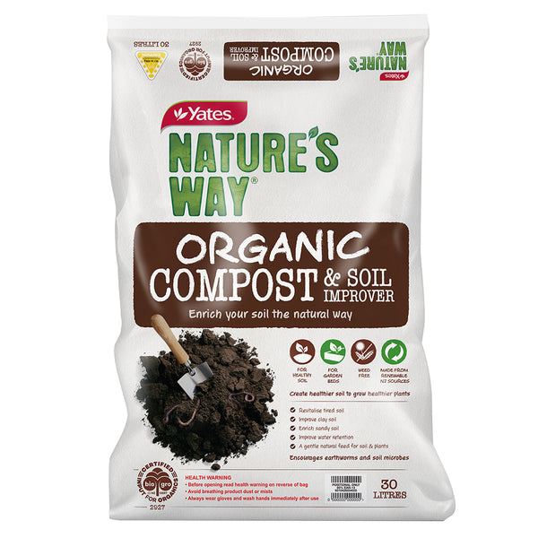 Yates Natures Way Organic Compost - 30L