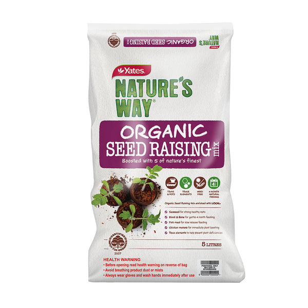 Yates Natures Way Organic Seed Raising Mix - 5L