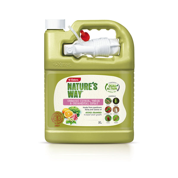 Yates Nature's Way Citrus,Vegie & Ornamental Spray Trigger - 3L