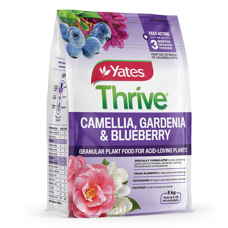 Yates Thrive Camellia Gardenia Blueberry - 5KG