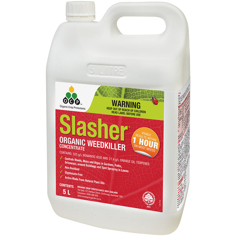 Slasher Eco-Organic Weedkiller Concentrate 5L