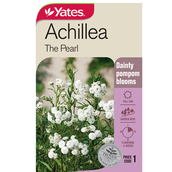 Yates Seed Achillea 'The Pearl'