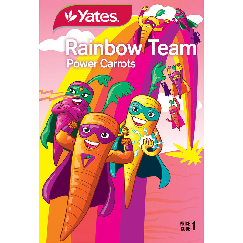 Yares Seed Kids Rainbow Team Power Carrots