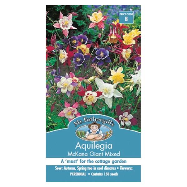 Aquilegia Mckana Giant Mixed Seed