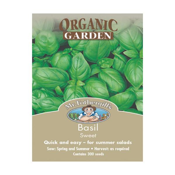Basil Sweet Organic Seed