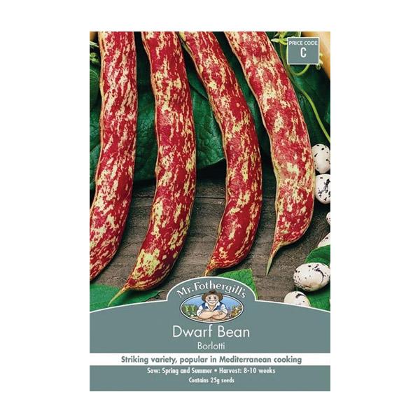 Dwarf Bean Borlotti Seed