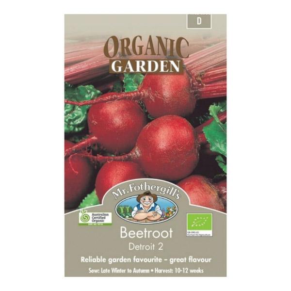 Beetroot Detroit Organic Seed