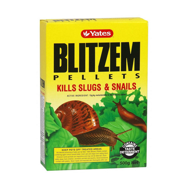 Yates Blitzem Slug & Snail Pellets - 500g