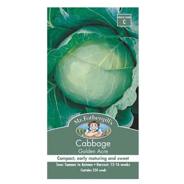 Cabbage Golden Acre Seed