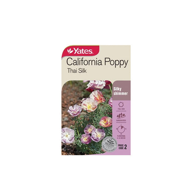 California Poppy Thai Silk