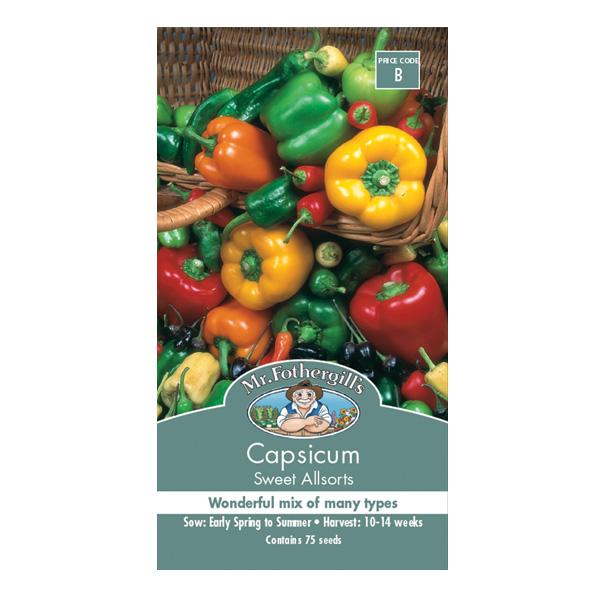 Capsicum Sweet Allsorts Seed