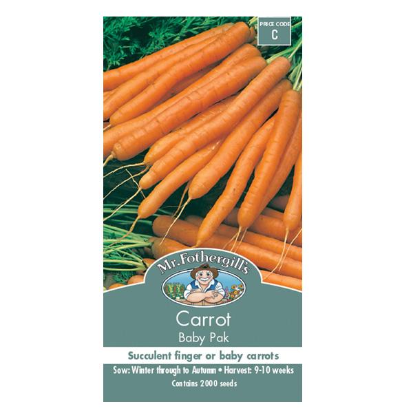 Carrot Baby Pak Seed