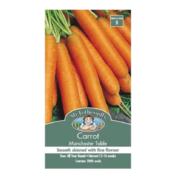 Carrot Manchester Table Seed