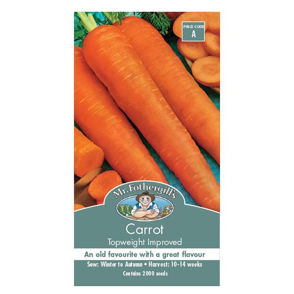 Carrot Topweight Improved Seed