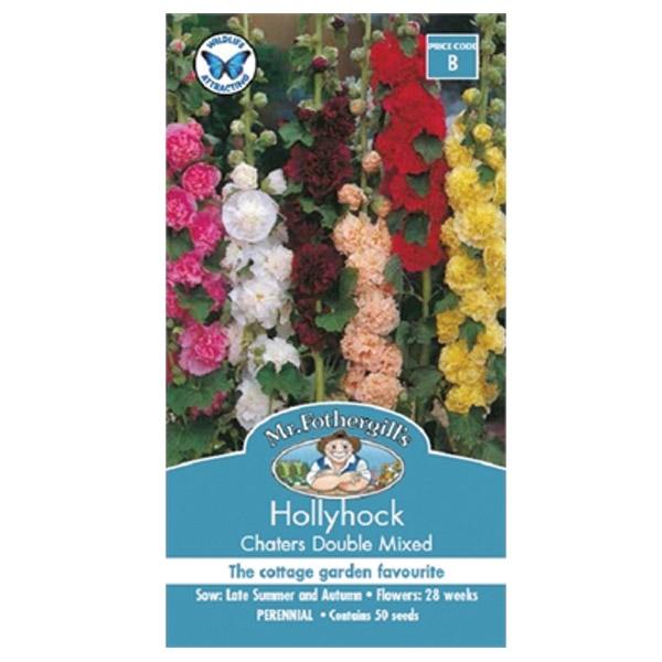 Hollyhock Chaters Double Mix Seed