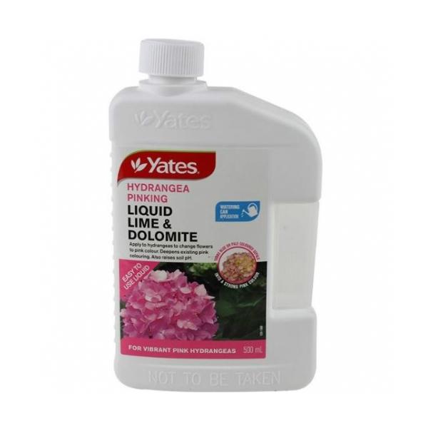 Yates Hydrangea Pinking Liquid Lime & Dolomite - 500ml