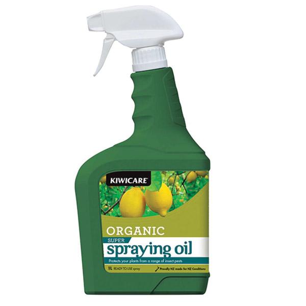 Kiwicare Organic Super Spraying Oil Ready To Use - 1L