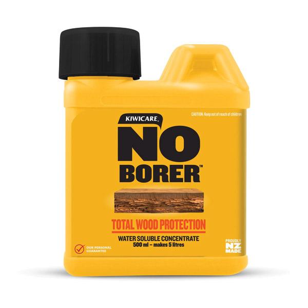 Kiwicare No Borer Total Wood Protection - 500ml