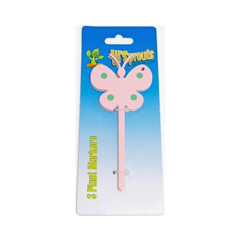 Lil Sprouts Butterfly Plant Marker Set - 3 Piece