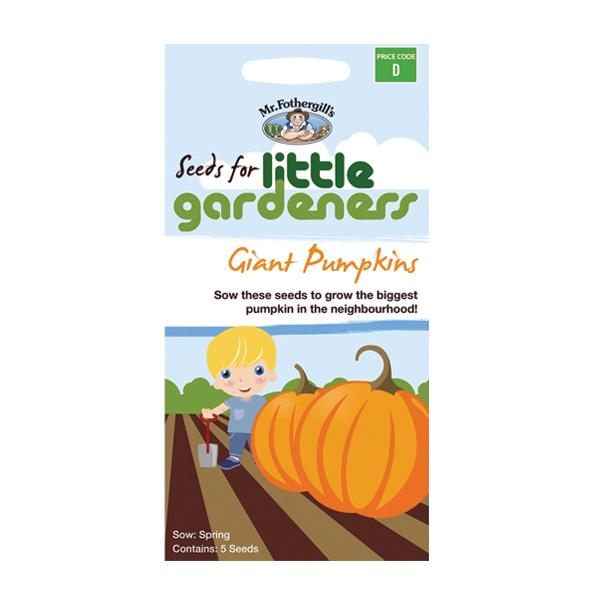 Little Gardeners Giant Pumpkins Seed