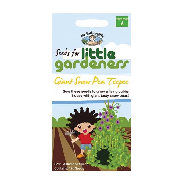 Little Gardeners Giant Snow Pea Teepee Seed