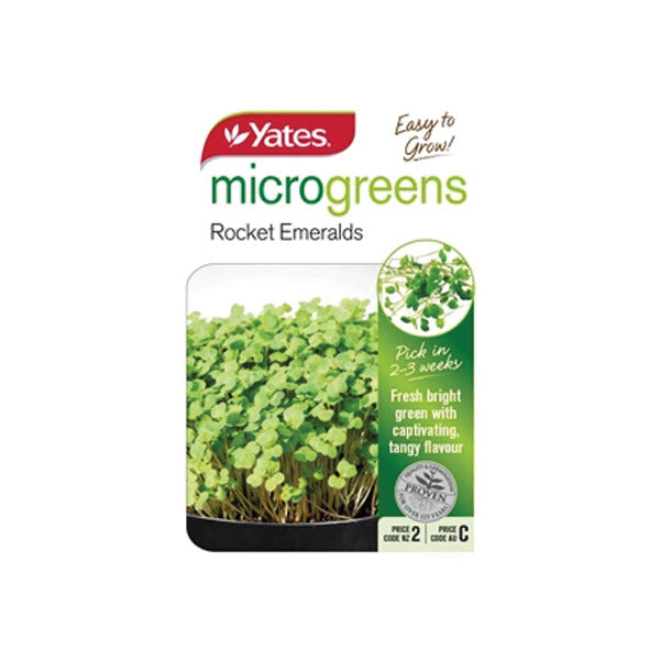 Yates Microgreens Rocket Emeralds Seeds