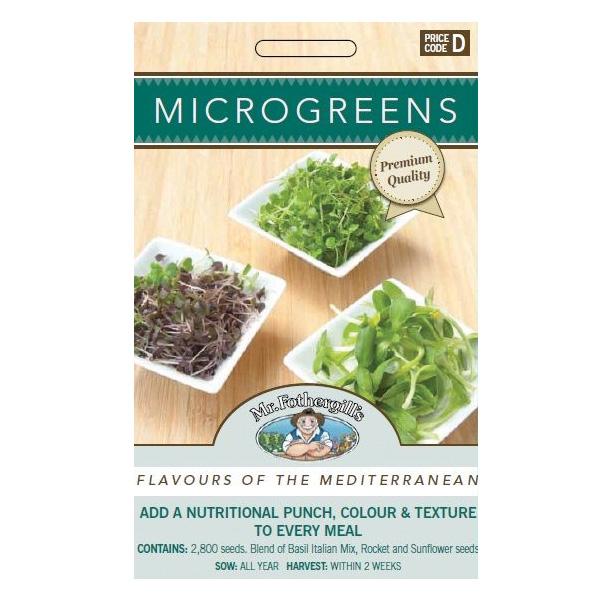 Microgreens Flavours of the Mediterranean Seed
