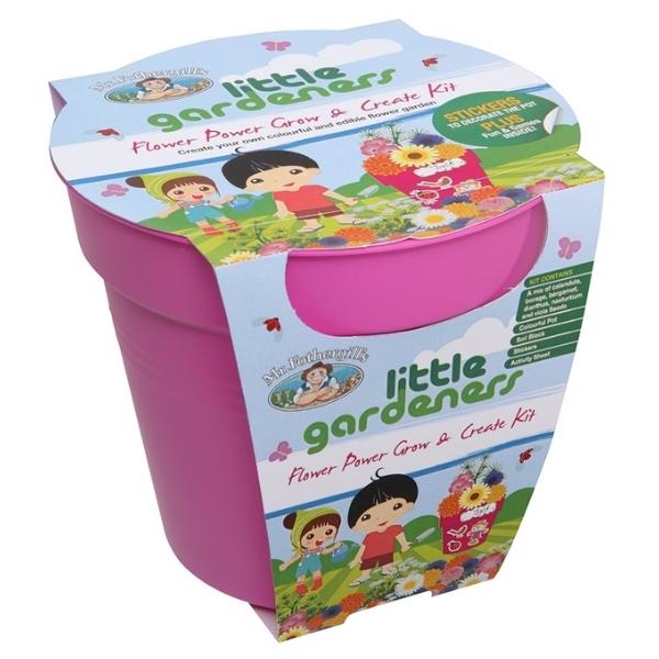 Mr Fothergills Grow Pot Flower Power Little Gardeners