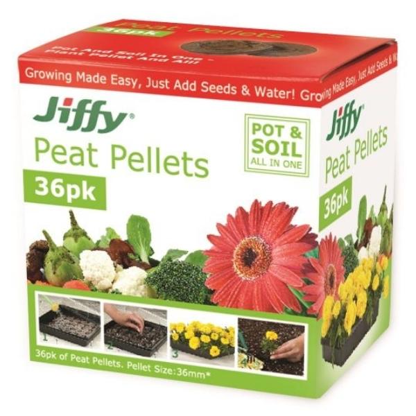Jiffy Peat Pellets - 36 pack