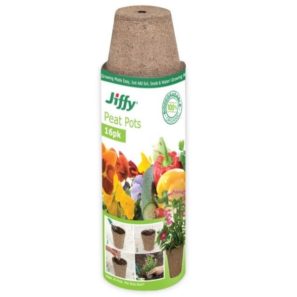 Jiffy Peat Pots - 8cm