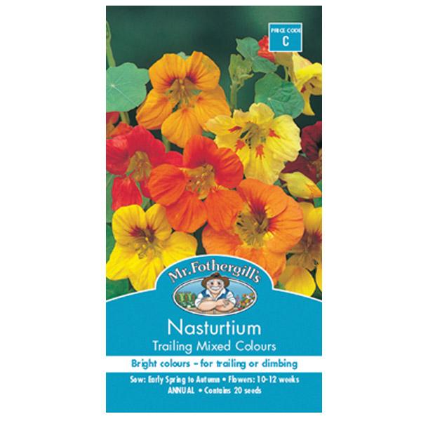 Nasturtium Trailing Mixed Seed