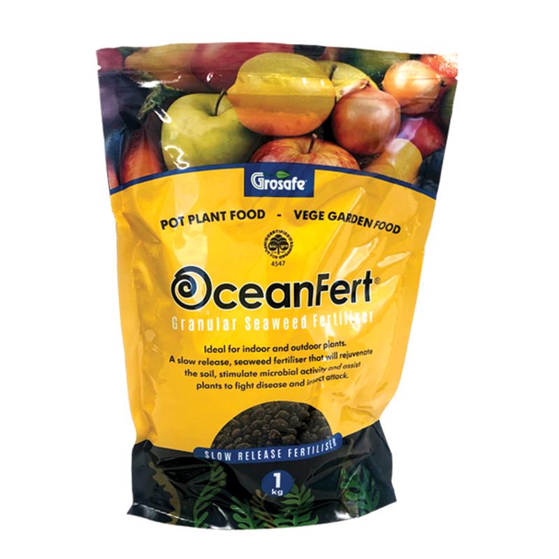 Grosafe Oceanfert Granular Seaweed Fertiliser - 1KG