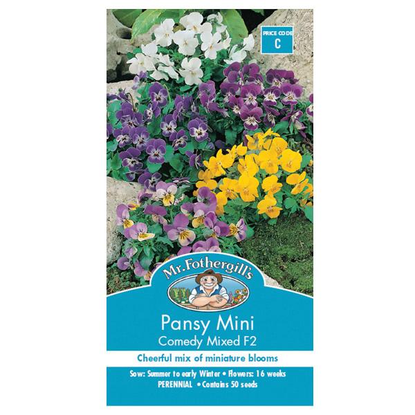 Pansy Mini Comedy Mixed Seed